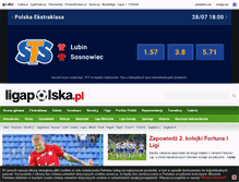 Tablet Screenshot of ligapolska.pl